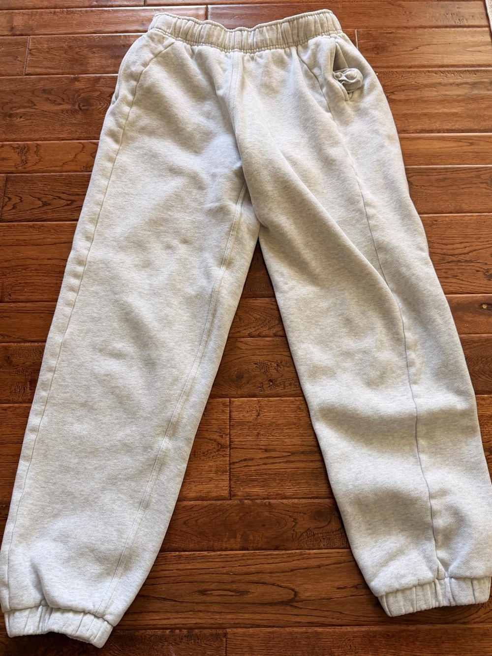 lululemon athletica Light Gray Fleece Joggers